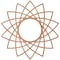 Ekena Millwork Eleanor Wood Fretwork Pierced Ceiling Medallion, Cherry, 18"OD x 6 7/8"ID x 3/8"T CMWP18X18X0375EACH - alternate 5